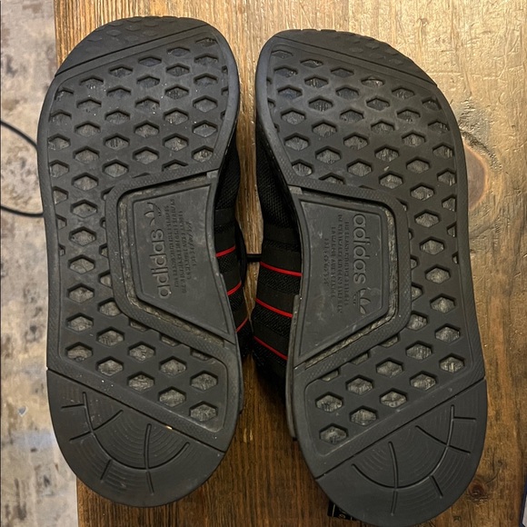 Adidas Black and White Men's Sneakers - Picture 2 of 3